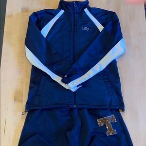 LIKE NEW- Navy Cheer Warm-Ups